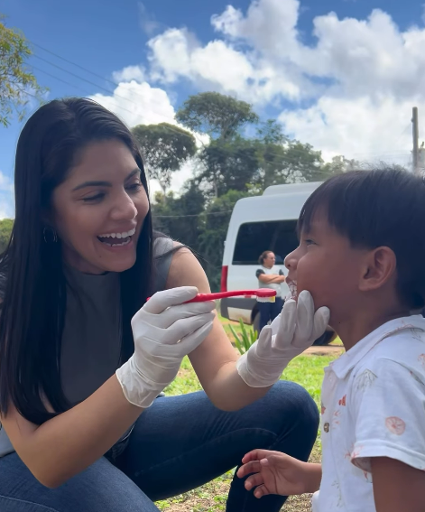 Prefeitura e Semsa orientam alunos sobre saúde bucal no Tatajuba II