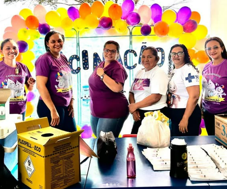 Semsa de Cantá promove Dia D de vacinação HPV e busca ativa em bairros