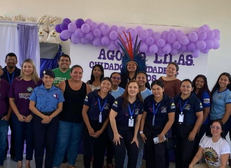 SAAS de Cantá encerra Agosto Lilás com conscientização sobre violência contra a mulher