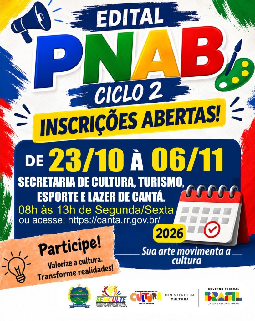 Sua arte tem valor: Cantá investe em quem faz cultura acontecer!