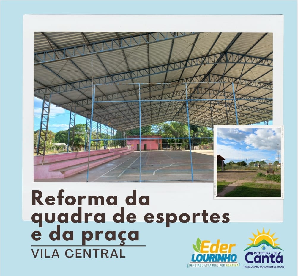 Read more about the article VILA CENTRAL IRÁ GANHAR REFORMA DA QUADRA DE ESPORTES E DA PRAÇA
