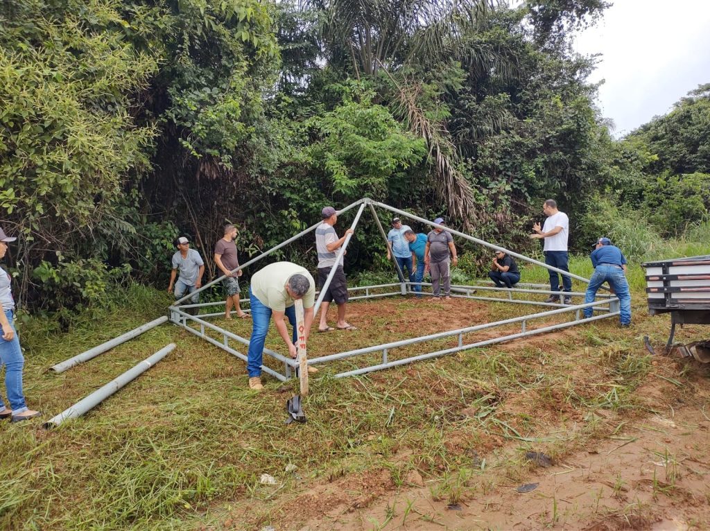 Prefeitura de Cantá e Governo do Estado montam bases de apoio para dar suporte à população em locais interditados por conta das chuvas