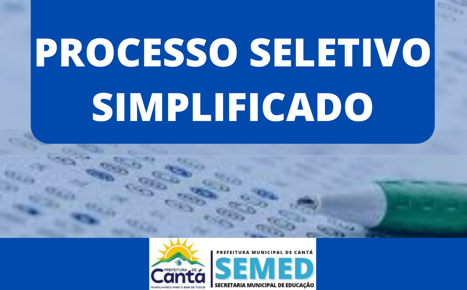 Read more about the article Prefeitura lança edital de processo seletivo simplificado para contratação temporária de professores